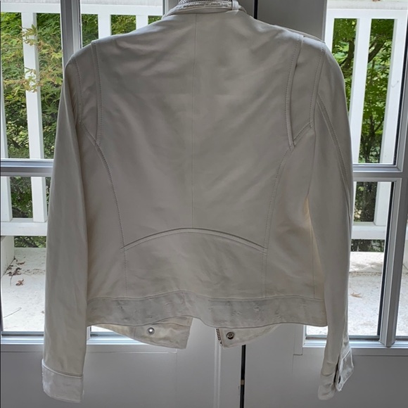 IRO Mazey distressed leather jacket size 40 - Picture 1 of 4